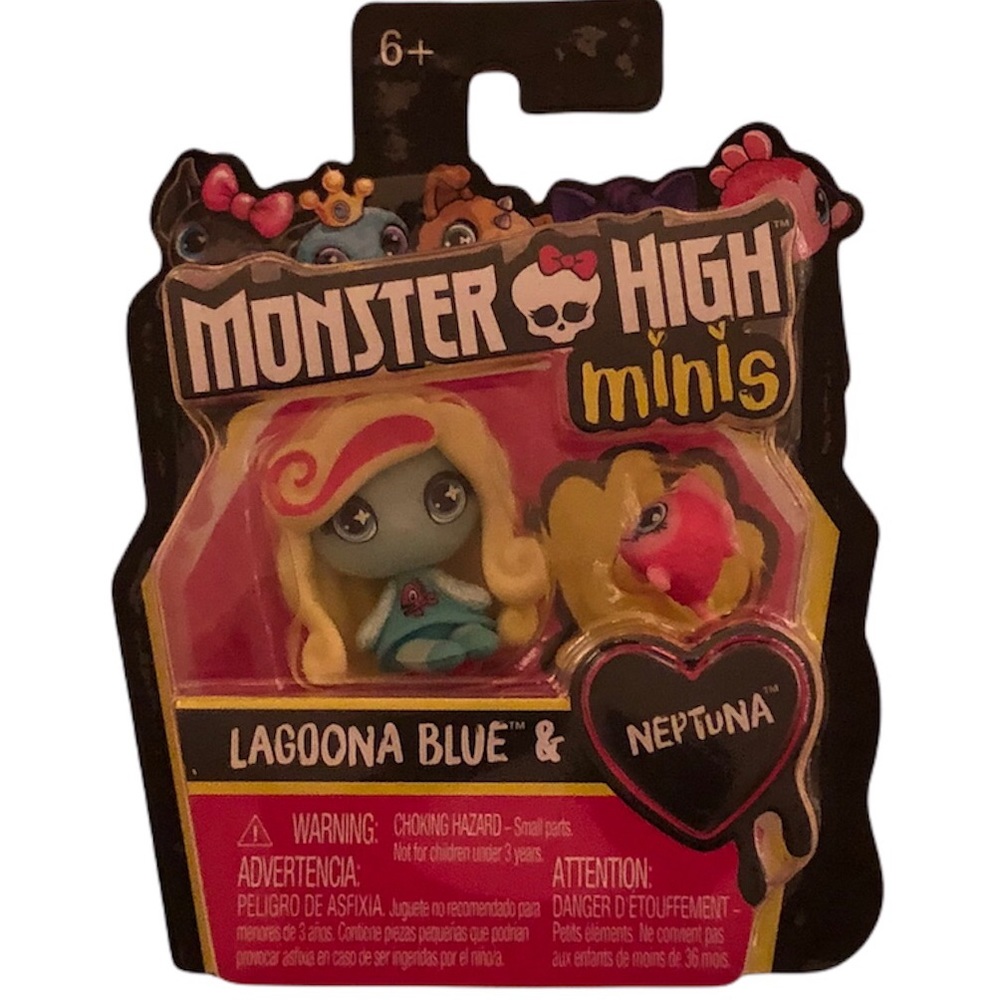 Lagoona Blue And Neptuna Monster High Mini Mattel